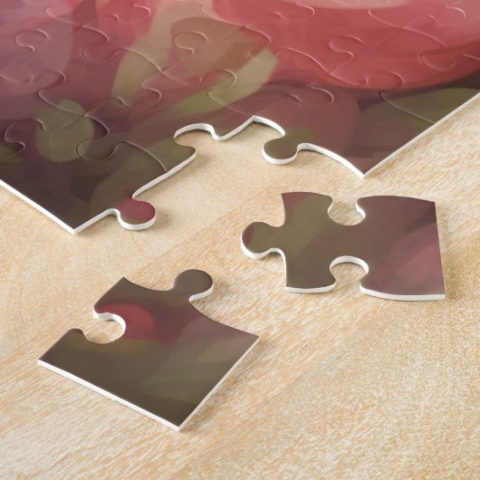 Puzzel Bloem Hond (Zijkant)