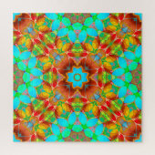 Puzzel Bloemen Fractal Art G410 Legpuzzel (Verticaal)