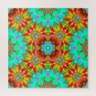 Puzzel Bloemen Fractal Art G410 Legpuzzel