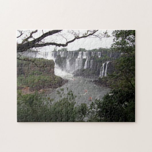 puzzel - Boats bij Iguazu-Herfsten (Horizontaal)