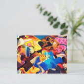 Puzzel Briefkaart (Staand voorkant)