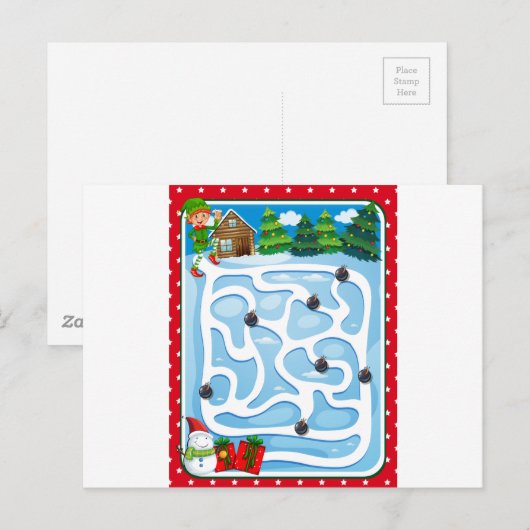 Puzzel Briefkaart (Voorkant / Achterkant)