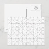 Puzzel Briefkaart (Voorkant / Achterkant)