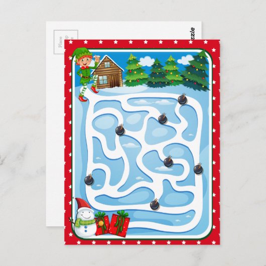 Puzzel Briefkaart (Voorkant / Achterkant)