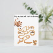 Puzzel Briefkaart (Staand voorkant)