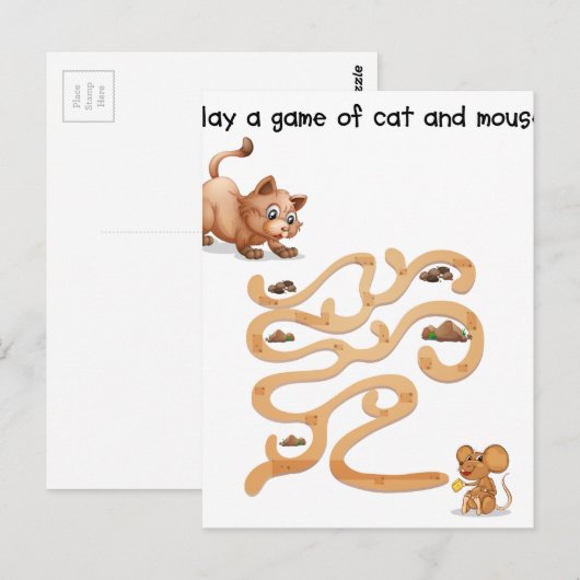 Puzzel Briefkaart (Voorkant / Achterkant)