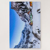 Puzzel cabine in de bergen Roemenië (Verticaal)