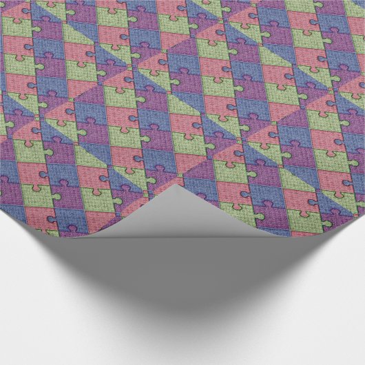 Puzzel Cadeaupapier (Hoek)