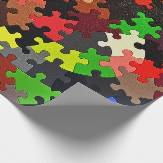 puzzel cadeaupapier (Hoek)