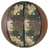 Puzzel camouflage Basketbal (Verticaal)