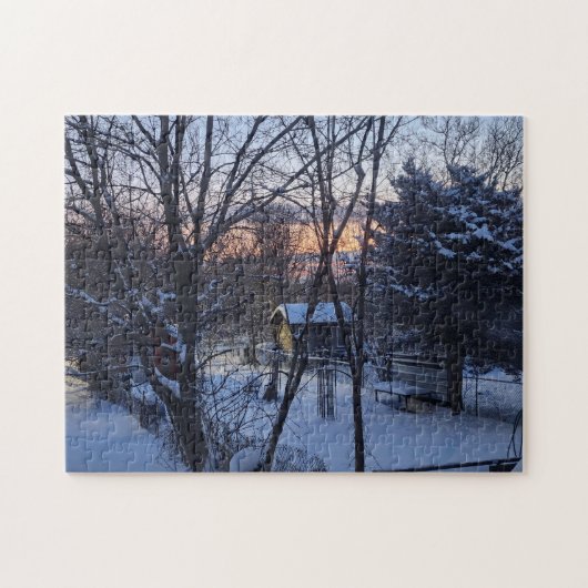 Puzzel - Crisp Winter Ochtend (Horizontaal)