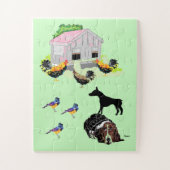 Puzzel: Dag op de farn Legpuzzel (Verticaal)