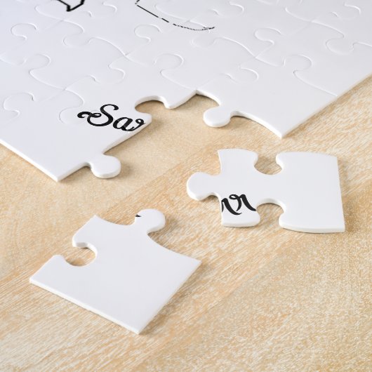 Puzzel: Dansende Arabische paarden Legpuzzel (Zijkant)