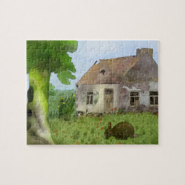 Puzzel das Alte Haus