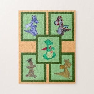 Puzzel - Drakenpoppen Legpuzzel