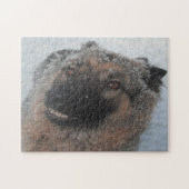 Puzzel Duitse Herder Lachend (Horizontaal)
