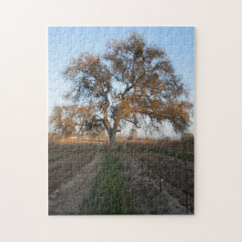 Puzzel: Eik in de wijngaard met Mistletoe Legpuzzel