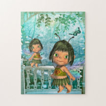 Puzzel Fantasy Fairy Meisjes