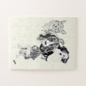 Puzzel: Gangs allemaal hier Legpuzzel (Horizontaal)