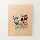 Puzzel: Gangs allemaal hier Legpuzzel (Verticaal)