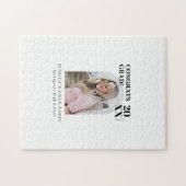 Puzzel-gastenboek voor afstuderen legpuzzel (Horizontaal)