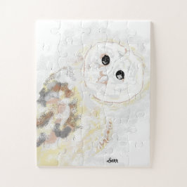 Puzzel: Gemeenschappelijke schuur Uil Legpuzzel