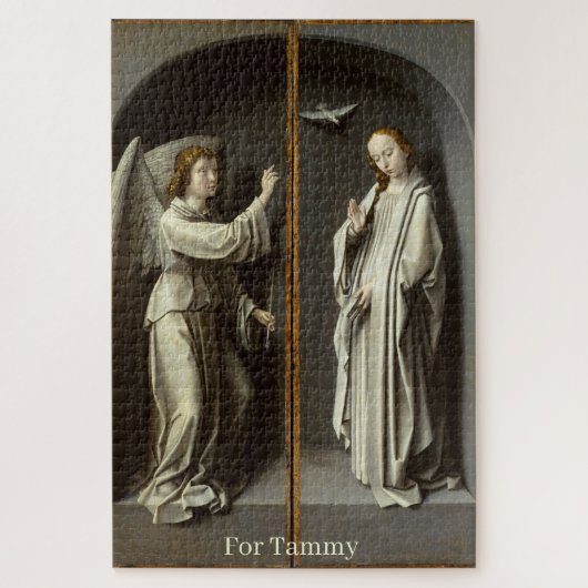 PUZZEL Gerard David Aartsengel Gabriël & De Maagd (Verticaal)