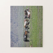 puzzel - Geschilderde paarden Legpuzzel (Verticaal)