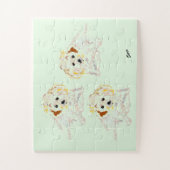 Puzzel: Golden Retriever Puppies Legpuzzel (Verticaal)