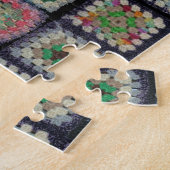 Puzzel - Granny Square Afghaans Legpuzzel (Zijkant)