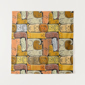 Puzzel Grappige Katten Huis Naadloos Wandkleed (Voorkant (horizontaal))