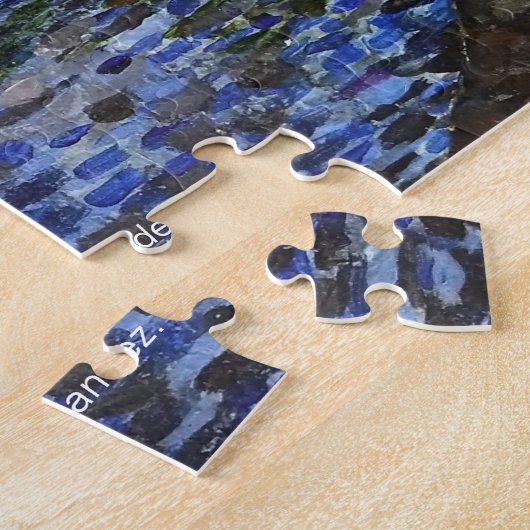 Puzzel. Hanley uitzicht uit Etruria. Stoke-on-Tren Legpuzzel (Zijkant)