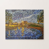 Puzzel. Hanley uitzicht uit Etruria. Stoke-on-Tren Legpuzzel (Horizontaal)