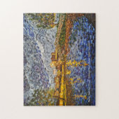 Puzzel. Hanley uitzicht uit Etruria. Stoke-on-Tren Legpuzzel (Verticaal)