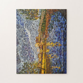 Puzzel. Hanley uitzicht uit Etruria. Stoke-on-Tren Legpuzzel