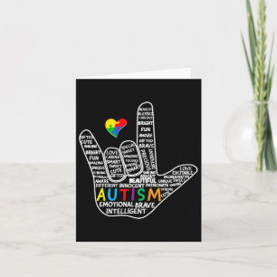 Puzzel Hart Asl Liefde Gebarentaal Hand Autisme Be Kaart