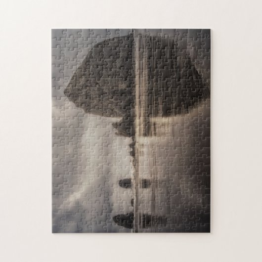 Puzzel: Haystack Rock en naalden Legpuzzel (Verticaal)