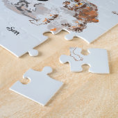 Puzzel: Het is een hondje, hondenwereld Legpuzzel (Zijkant)