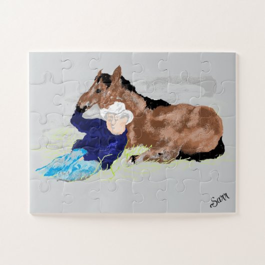 Puzzel: het oude koraal legpuzzel (Horizontaal)