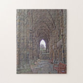 Puzzel: Holyrood Abbey, Edinburgh, Schotland Legpuzzel (Verticaal)