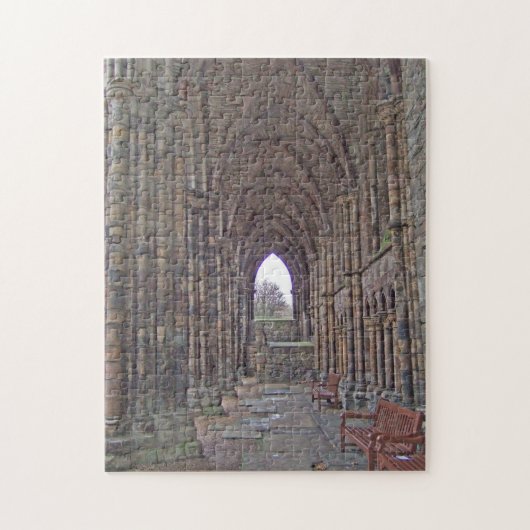 Puzzel: Holyrood Abbey, Edinburgh, Schotland Legpuzzel (Verticaal)