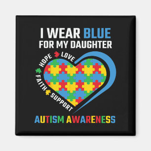 Puzzel Ik Draag Blauw Voor Mijn Dochter Autisme Be Magneet