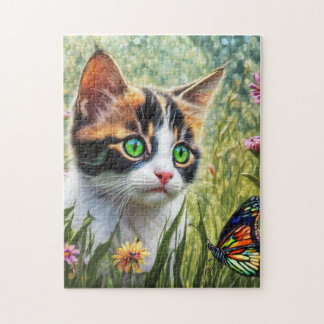 Puzzel in bloei legpuzzel