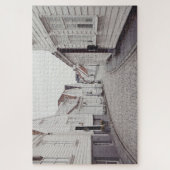 puzzel in het dorp cobblestone legpuzzel (Verticaal)