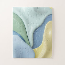 Puzzel in stijlvolle abstracte grafiek