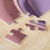 Puzzel in stijlvolle abstracte grafiek (Zijkant)