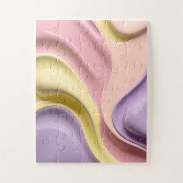 Puzzel in stijlvolle abstracte grafiek