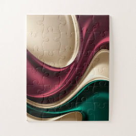 Puzzel in stijlvolle abstracte grafiek