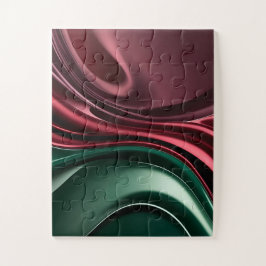Puzzel in stijlvolle abstracte grafiek