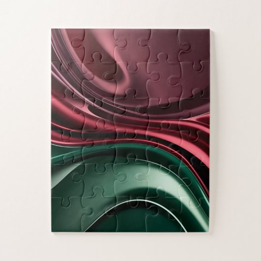 Puzzel in stijlvolle abstracte grafiek (Verticaal)